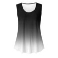 thumbnail image 4 of Yuyuzo Débardeurs pour Femmes Été Sans Manches T-Shirt Décontracté Col Rond Chic Color Block Blouse Fluide de Plage, 4 of 6