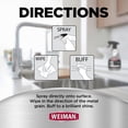thumbnail image 2 of Weiman Stainless Steel Cleaner and Polish Trigger Spray, 2 of 7