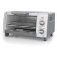 thumbnail image 1 of BLACK+DECKER Crisp N Bake Countertop Air Fryer 4 Slice Toaster Oven, Gray, 1 of 8