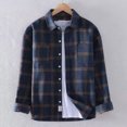 thumbnail image 4 of RKSTN Jackets for Men Fall Fashion Solid Color Design Button Pocket Long Sleeved Hooded Casual Jacket Mens Coats, 4 of 4