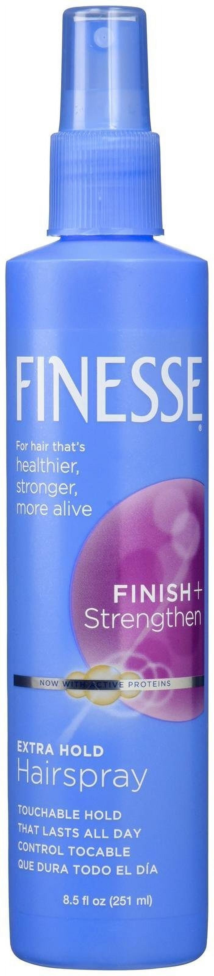 Finesse Finish + Strengthen Maintien Supplémentaire Vaporisateur Capillaire Sans Aérosol 8,5 oz