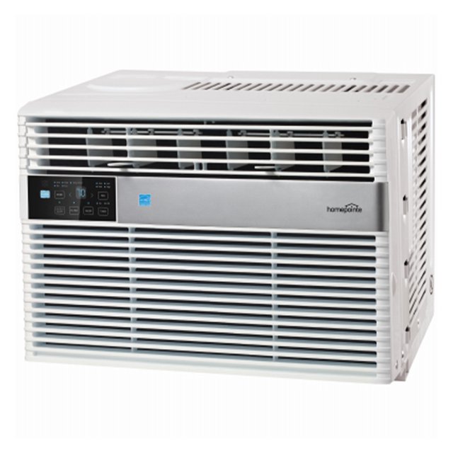 HomePointe Climatiseur de Fenêtre 10000 BTU avec Télécommande et Panneau Numérique LED