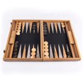 thumbnail image 1 of WE Games Luxury Natural Cork & Wood Backgammon Set - 19 in., 1 of 4