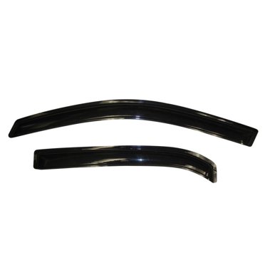 Fits 2010-2017 Chevrolet Equinox Auto Ventshade Rainguard 94166 Ventvisor; Aerodynamic Design; Tape-On; Smoke; Acrylic; Set of 4