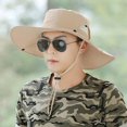 thumbnail image 3 of Men‘S Sun Protection Hat Wide Brim Fisherman‘S Hat For Fishing Hiking, 3 of 5