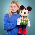 thumbnail image 2 of Grande peluche Mickey des Fêtes de Disney, 2 of 4