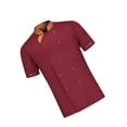 thumbnail image 1 of letairis Polyester Lavable en Machine et Durable - Tablier de Poche en Tissu Respirant Professionnel Résistant à l'Usure Confortable Vin Rouge XL, 1 of 6