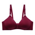 thumbnail image 1 of Timegard Bras for Women No Underwire Full Coverage Adjustable Strap Solid Color Comfortable Everyday Bras, 1 of 3