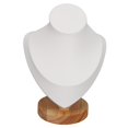 thumbnail image 2 of Necklace Holder Stand Organizer for Retail Store - Space Saving Clear Log Flannel PU Leather Necklace Display Holder Necklace Holder Necklace Holder Stand Necklace Display Holder, 2 of 8