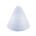 thumbnail image 2 of KLKCMS Accessoire Crinoline de Mariée Jupon de Robe de Mariée pour Banquet Fête Cosplay 5 Cerceaux, 2 of 9