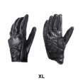 thumbnail image 2 of stanreset 1 Paire de Gants en Cuir à Écran Tactile Gants Universels Réglables Multi-Usages Moto Cyclisme Sports pour Randonnée Escalade TG, 2 of 9