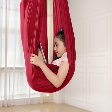 Balançoire Thérapeutique Intérieure pour Enfants Ayant des Besoins Particuliers Hamac Câlin pour Enfants Autistes TDAH Asperger Idéal pour l'Intégration Sensorielle Balançoire Sensorielle pour Adultes