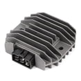 thumbnail image 2 of Regulator 6Pin Rectifier Aluminium Alloy  Regulator Fit for Kawasaki ZZR600 ZX600D 1990-1992, 2 of 8