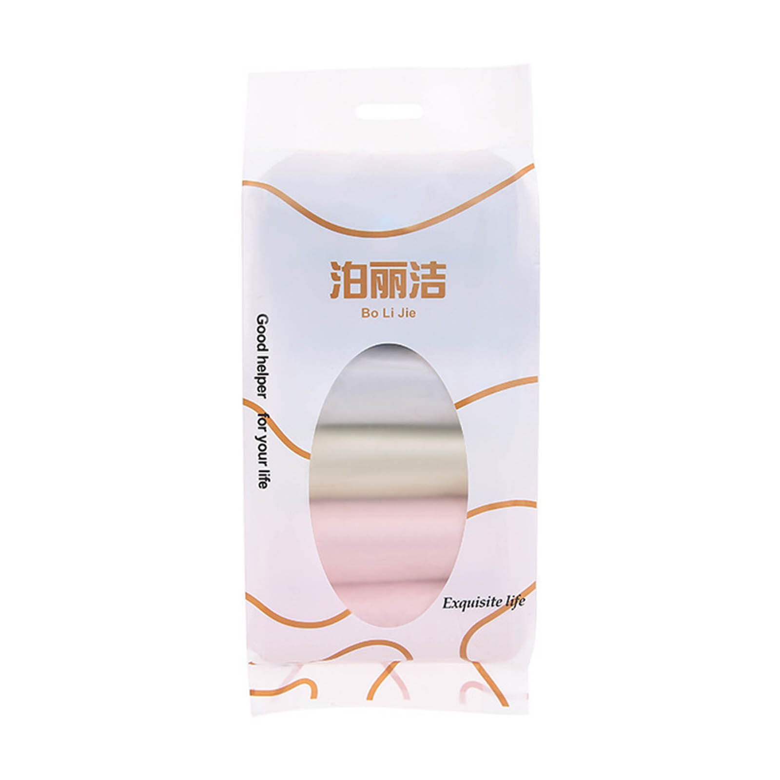 Heavy-Duty Colored Trash Bags 6 Rolls, Premium New Material Garbage Bags for Kitchen & Bathroom, Large Size 45x55CM, Easy-Tear Design, Durable Home Use Disposable Plastic Bags for Daily Convenience &