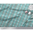 thumbnail image 3 of Soimoi Modal Satin Fabric Geometric Check Print Fabric by The Yard 42 Inch Wide, 3 of 3