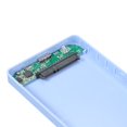 thumbnail image 3 of 2.5 inch Hard Disk Case USB3.0 External HDD/SSD Enclosure SATA Hard Drive Case Tool-free Design Easy Installation ABS Shell Blue, 3 of 8