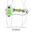 thumbnail image 4 of LJNYFDC Gilet de Course Haute Visibilité Gilet de Course Réfléchissant à DEL Haute Luminosité Ultra Léger Rechargeable par USB Veilleuse Réfléchissante Portable pour la Sécurité, 4 of 5
