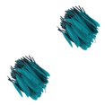thumbnail image 1 of Maytalsory 100x DIY Boho Style Wild And Colorfast Feathers For Crafts Tear-resistant Sky Blue 2Set, 1 of 6