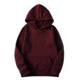 thumbnail image 1 of Timegard Womens Hoodies Long Sleeve Oversized Sweatshirts Pullover with Pockets Winter Fall Outfits Clothes, 1 of 8