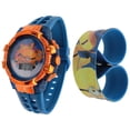 thumbnail image 2 of Minions Kids’ Digital Watch with Bonus Slap Bracelet – Blue & Orange, 2 of 2