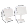 thumbnail image 4 of Foldable Student Bookshelf with Multifunctional Design Portable Bedside Reading Stand for Books, Laptops & Tablets, Space-Saving Plastic Organizer, 4 of 8