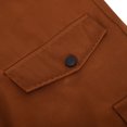 thumbnail image 5 of Styesk Men's Pants Men Solid Casual Multiple Pockets Outdoor Straight Type Pants Cargo Pants Trousers, 5 of 5