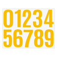 thumbnail image 1 of 4 Inch Large Size Number Stickers, 1 Sheet Self Adhesive House Numbers for Mailbox, Trash Cans - Waterproof Vinyl Numbers Sticker, for Easy Backing Peeling, Bold and Easy-to-Read House Number Labels, 1 of 9