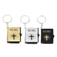 thumbnail image 1 of KAKOWELY Porte-Clés Chrétien 3 Pcs Mini Porte-Clés Bible Porte-Clés Chrétiens avec Versets Bibliques Perles Fournitures de Fabrication de Bijoux pour Présentation de Foi Personnelle 1.57"X1.38"X0.47 Pouces, 1 of 5