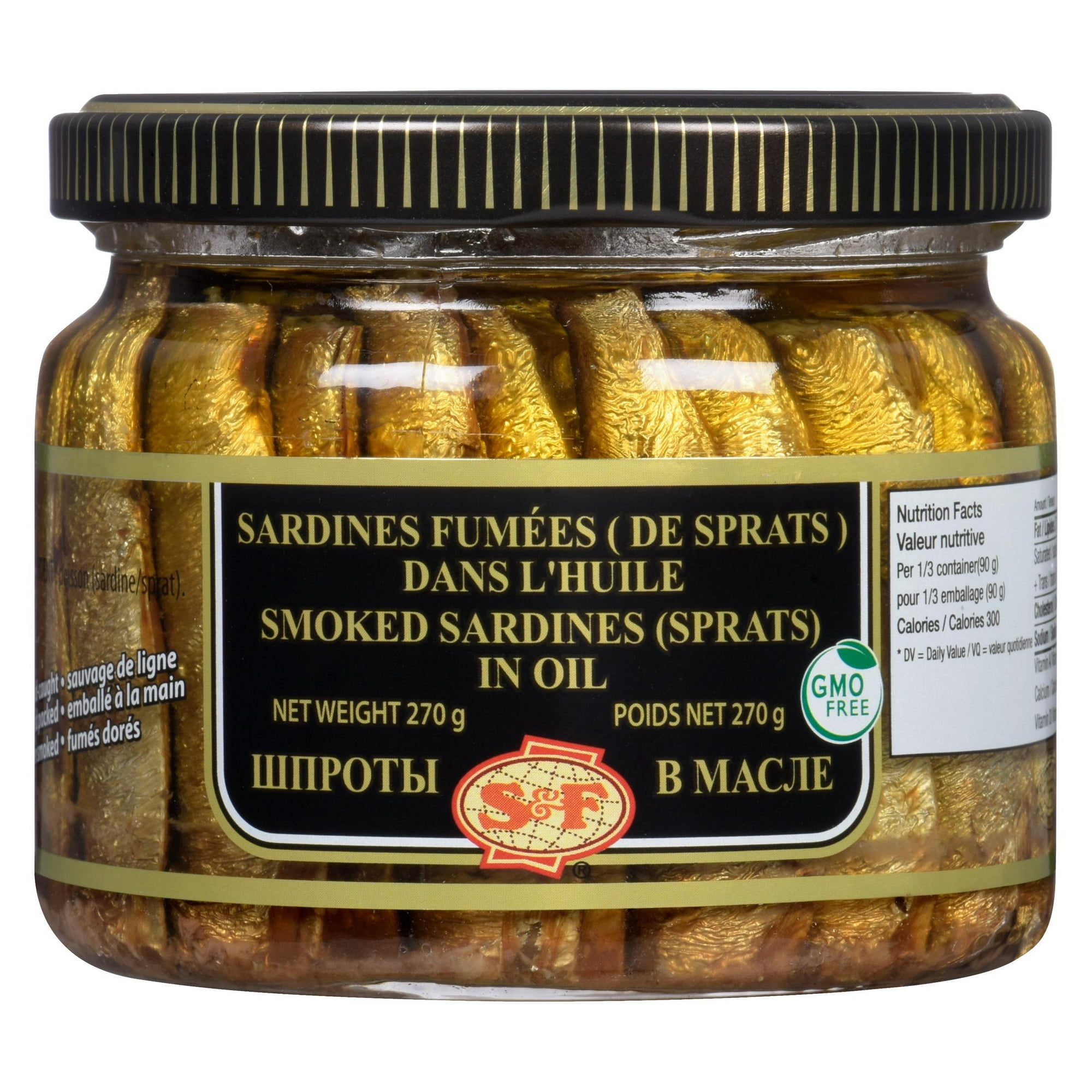 S&F Smoked Sardines (sprats) in Oil