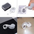 thumbnail image 1 of Mini Glass Magnifier Portable Jewelers Magnifier ABS + Glass + Acrylic For Read Books Newspapers Menus, 1 of 8