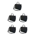 thumbnail image 2 of Youkk Sac de Collège Sac de Voyage Restez Organisé et à la Mode en Déplacement Sangle Ajustable Noir Ensemble de 5, 2 of 6