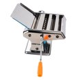 thumbnail image 4 of Peahefy Machine à Presser les Nouilles, Machine à Pâtes, Machine Manuelle à Nouilles 3 Lames, Machine à Pâtes en Acier Inoxydable, Presse-Pâte, Machine à Presser les Nouilles pour la Cuisine, 4 of 8
