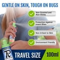 thumbnail image 3 of PiACTIVE - Mosquito Repellent Travel Size, DEET-Free Bug Spray with 20% Incaridin, 12 Hours of Protection, Bug Repellent for Mosquitoes, Ticks, Black Flies, 100ml, 3 of 8