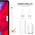 thumbnail image 4 of Replacement Pencil Tips for Apple Pencil 1st / 2nd Generation, Upgraded No Wear Out Fine Point Precise Control Pen Like Nibs for iPad Pro Pencil/iPencil,, 4 of 8