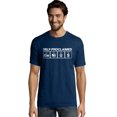 thumbnail image 1 of Hanes Mens Graphic Tee, XL, Genius/Navy, 1 of 1