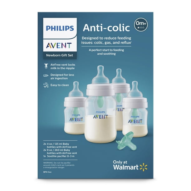 Philips Avent Anti-colic Baby Bottle With AirFree Vent Newborn Philips Avent Anti-colic Baby Bottle With AirFree Vent Newborn