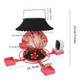 thumbnail image 2 of Dvkptbk Solar-powered Feeder Camera with 1080P and Intelligent garden decor, 2 of 9