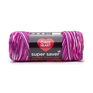 Red Heart® Fil Jumbo Super Saver®, Acrylique #4 Moyen, 10oz/283g, 482 Yards