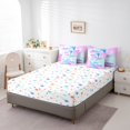 thumbnail image 4 of YST Mermaid Tail Comforter Set, Glitter Sparkle, 7-Piece, Queen, 4 of 5