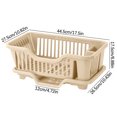 thumbnail image 3 of Chmadoxn Kitchen Gadgets, Kitchen Accessories, Kitchen Utensils, Kitchen Tool Kitchen Small Bowl Cabinet Bowl Box Water Filter Bowl Chopstick Basket Bowl Rack Rack Sink Storage Rack Sink storage rack, 3 of 3