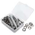 thumbnail image 1 of CRAFTMEMORE 1 Inch Hole 10 Sets Grommets Eyelets With Washers, Made Of  Brass For Leather, Tarp,, 1 of 8