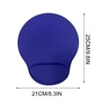 thumbnail image 3 of Mouse Pad Wrist Support,Mouse Pad with Wrist Support Gel Wrist Support Game Mouse Mice Mat Pad for Computer Pc Laptop Slip Mouse for Laptop,Mousepad with Wrist Support, 3 of 5