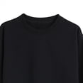 thumbnail image 5 of WUANDIXFA Chandail à Manches Longues pour Filles Chandail à Manches Longues pour Filles Chandail Confortable Doux à la Mode et Décontracté Chandail à Manches Longues à Col Rond pour Filles Noir, 1-2 Ans, 5 of 5