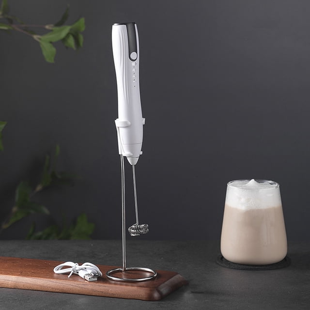 PEONAVET Mixing machine Powerful Milk Frother Handheld Foam Maker for Lattes Whisk Drink Whisk for Coffee Mini Foamer for Cappuccino Frappe Matcha Hot Chocolate Coffee Creamer