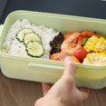 thumbnail image 4 of HAOAN Waterproof Lunch Box with Compartment Plastic Lunch Box Microwave Sealed s School Lunch Plate Kitchen Food Storage Container Closure Bags & lids & Boxes Extra&nbsp;Savings, 4 of 6