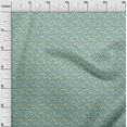 thumbnail image 3 of oneOone Rayon Light Blue Fabric Kids Sewing Material Print Fabric By The Yard 56 Inch Wide, 3 of 4