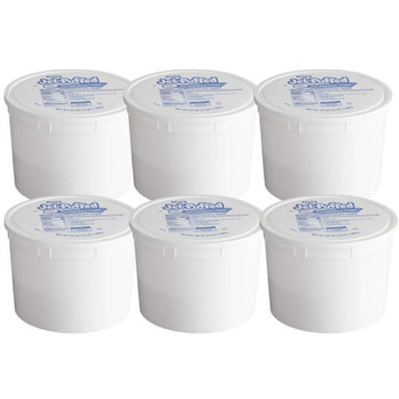 Jet-Puffed Marshmallow Creme Topping - 3 lbs (6/Case) – Bulk Fluffy Whipped Vanilla Marshmallow Spread & Fudge Base for Cafes, Restaurants, and Bakeries