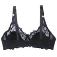 thumbnail image 3 of Bra Women Lace Bra Thorn Plus Size Underwear Bra, 3 of 8
