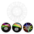 thumbnail image 3 of 50pcs Glow Stick Connectors Diy Lantern Making Kit For Children Neon Glow Art Connectors For Celebrations Light Up Toy Joints, 3 of 8