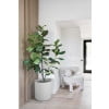 thumbnail image 4 of Veradek Mason Series Demi 20" Planter White, 4 of 9